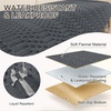 image:imageSmiry Waterproof Couch Covers for Dogs Washable Non Slip Plush Pet Sofa Cover Scratch Resistant Flannel Furniture Protector for Dogs Navy 36 x 71Dark Grey