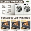 image:imageSmiry Waterproof Couch Covers for Dogs Washable Non Slip Plush Pet Sofa Cover Scratch Resistant Flannel Furniture Protector for Dogs Navy 36 x 71Dark Grey