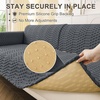 image:imageSmiry Waterproof Couch Covers for Dogs Washable Non Slip Plush Pet Sofa Cover Scratch Resistant Flannel Furniture Protector for Dogs Navy 36 x 71Dark Grey