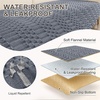 image:imageSmiry Waterproof Couch Covers for Dogs Washable Non Slip Plush Pet Sofa Cover Scratch Resistant Flannel Furniture Protector for Dogs Navy 36 x 71Grey