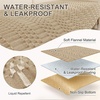image:imageSmiry Waterproof Couch Covers for Dogs Washable Non Slip Plush Pet Sofa Cover Scratch Resistant Flannel Furniture Protector for Dogs Navy 36 x 71Khaki