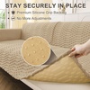image:imageSmiry Waterproof Couch Covers for Dogs Washable Non Slip Plush Pet Sofa Cover Scratch Resistant Flannel Furniture Protector for Dogs Navy 36 x 71Khaki