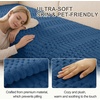 image:imageSmiry Waterproof Couch Covers for Dogs Washable Non Slip Plush Pet Sofa Cover Scratch Resistant Flannel Furniture Protector for Dogs Navy 36 x 71Navy