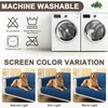 image:imageSmiry Waterproof Couch Covers for Dogs Washable Non Slip Plush Pet Sofa Cover Scratch Resistant Flannel Furniture Protector for Dogs Navy 36 x 71Navy