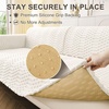 image:imageSmiry Waterproof Couch Covers for Dogs Washable Non Slip Plush Pet Sofa Cover Scratch Resistant Flannel Furniture Protector for Dogs Navy 36 x 71White