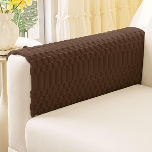 image:imageSmiry Waterproof Couch Covers for Dogs Washable Non Slip Plush Pet Sofa Cover Scratch Resistant Flannel Furniture Protector for Dogs Navy 36 x 71Chocolate