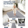image:imageSmiry Bathroom Rugs Set 2 Piece30x20 Plus 30x20 Soft Absorbent Bath Mat Non Slip Machine Washable Quick Dry Bath Rugs for Bathroom Floor Tub Shower Grey