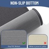 image:imageSmiry Memory Foam Bath Mat 30x20 Extra Soft NonSlip Bathroom Rug Ultra Absorbent Quick Dry Machine Washable Bathroom Mat for Shower Tub amp Floor Decor GreyDary Grey