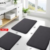 image:imageSmiry Memory Foam Bath Mat 30x20 Extra Soft NonSlip Bathroom Rug Ultra Absorbent Quick Dry Machine Washable Bathroom Mat for Shower Tub amp Floor Decor GreyDary Grey