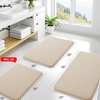 image:imageSmiry Memory Foam Bath Mat 30x20 Extra Soft NonSlip Bathroom Rug Ultra Absorbent Quick Dry Machine Washable Bathroom Mat for Shower Tub amp Floor Decor GreyBeige