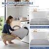 image:imageSmiry Memory Foam Bath Mat 30x20 Extra Soft NonSlip Bathroom Rug Ultra Absorbent Quick Dry Machine Washable Bathroom Mat for Shower Tub amp Floor Decor GreyGrey