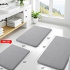 image:imageSmiry Memory Foam Bath Mat 30x20 Extra Soft NonSlip Bathroom Rug Ultra Absorbent Quick Dry Machine Washable Bathroom Mat for Shower Tub amp Floor Decor GreyGrey
