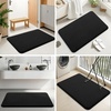 image:imageSmiry Memory Foam Bath Mat 30x20 Extra Soft NonSlip Bathroom Rug Ultra Absorbent Quick Dry Machine Washable Bathroom Mat for Shower Tub amp Floor Decor GreyBlack