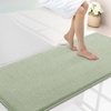 image:imageSmiry Memory Foam Bath Mat 30x20 Extra Soft NonSlip Bathroom Rug Ultra Absorbent Quick Dry Machine Washable Bathroom Mat for Shower Tub amp Floor Decor GreySage Green