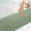 image:imageSmiry Luxury Chenille Bathroom Rugs 24x16 Extra Soft and Absorbent Shaggy Bath Mat Machine Washable NonSlip Plush Carpet Runner for Tub Shower and Floor Home Decor Accessories Sage GreenSage Green