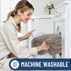 image:imageSmiry Luxury Chenille Bathroom Rugs 24x16 Extra Soft and Absorbent Shaggy Bath Mat Machine Washable NonSlip Plush Carpet Runner for Tub Shower and Floor Home Decor Accessories Sage GreenLatte