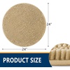 image:imageSmiry Luxury Chenille Bathroom Rugs 24x16 Extra Soft and Absorbent Shaggy Bath Mat Machine Washable NonSlip Plush Carpet Runner for Tub Shower and Floor Home Decor Accessories Sage GreenBeige