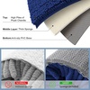 image:imageSmiry Luxury Chenille Bathroom Rugs 24x16 Extra Soft and Absorbent Shaggy Bath Mat Machine Washable NonSlip Plush Carpet Runner for Tub Shower and Floor Home Decor Accessories Sage GreenRoyal Blue