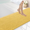 image:imageSmiry Luxury Chenille Bathroom Rugs 24x16 Extra Soft and Absorbent Shaggy Bath Mat Machine Washable NonSlip Plush Carpet Runner for Tub Shower and Floor Home Decor Accessories Sage GreenYellow