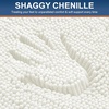 image:imageSmiry Luxury Chenille Bathroom Rugs 24x16 Extra Soft and Absorbent Shaggy Bath Mat Machine Washable NonSlip Plush Carpet Runner for Tub Shower and Floor Home Decor Accessories Sage GreenIvory