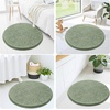 image:imageSmiry Luxury Chenille Bathroom Rugs 24x16 Extra Soft and Absorbent Shaggy Bath Mat Machine Washable NonSlip Plush Carpet Runner for Tub Shower and Floor Home Decor Accessories Sage GreenSage Green