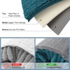 image:imageSmiry Luxury Chenille Bathroom Rugs 24x16 Extra Soft and Absorbent Shaggy Bath Mat Machine Washable NonSlip Plush Carpet Runner for Tub Shower and Floor Home Decor Accessories Sage GreenLake Blue