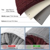 image:imageSmiry Luxury Chenille Bathroom Rugs 24x16 Extra Soft and Absorbent Shaggy Bath Mat Machine Washable NonSlip Plush Carpet Runner for Tub Shower and Floor Home Decor Accessories Caramel Red