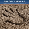 image:imageSmiry Luxury Chenille Bathroom Rugs 24x16 Extra Soft and Absorbent Shaggy Bath Mat Machine Washable NonSlip Plush Carpet Runner for Tub Shower and Floor Home Decor Accessories Sage GreenCamel