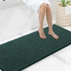 image:imageSmiry Luxury Chenille Bathroom Rugs 24x16 Extra Soft and Absorbent Shaggy Bath Mat Machine Washable NonSlip Plush Carpet Runner for Tub Shower and Floor Home Decor Accessories Sage GreenGreen