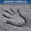 image:imageSmiry Luxury Chenille Bathroom Rugs 24x16 Extra Soft and Absorbent Shaggy Bath Mat Machine Washable NonSlip Plush Carpet Runner for Tub Shower and Floor Home Decor Accessories Sage GreenGrey