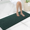 image:imageSmiry Luxury Chenille Bathroom Rugs 24x16 Extra Soft and Absorbent Shaggy Bath Mat Machine Washable NonSlip Plush Carpet Runner for Tub Shower and Floor Home Decor Accessories Sage GreenGreen