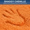 image:imageSmiry Luxury Chenille Bathroom Rugs 24x16 Extra Soft and Absorbent Shaggy Bath Mat Machine Washable NonSlip Plush Carpet Runner for Tub Shower and Floor Home Decor Accessories Sage GreenOrange