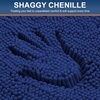 image:imageSmiry Luxury Chenille Bathroom Rugs 24x16 Extra Soft and Absorbent Shaggy Bath Mat Machine Washable NonSlip Plush Carpet Runner for Tub Shower and Floor Home Decor Accessories Sage GreenRoyal Blue