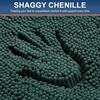 image:imageSmiry Luxury Chenille Bathroom Rugs 24x16 Extra Soft and Absorbent Shaggy Bath Mat Machine Washable NonSlip Plush Carpet Runner for Tub Shower and Floor Home Decor Accessories Sage GreenGreen
