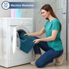 image:imageSmiry Luxury Chenille Bathroom Rugs 24x16 Extra Soft and Absorbent Shaggy Bath Mat Machine Washable NonSlip Plush Carpet Runner for Tub Shower and Floor Home Decor Accessories Sage GreenPeacock Blue