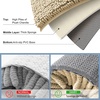 image:imageSmiry Luxury Chenille Bathroom Rugs 24x16 Extra Soft and Absorbent Shaggy Bath Mat Machine Washable NonSlip Plush Carpet Runner for Tub Shower and Floor Home Decor Accessories Sage GreenBeige