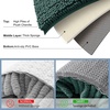 image:imageSmiry Luxury Chenille Bathroom Rugs 24x16 Extra Soft and Absorbent Shaggy Bath Mat Machine Washable NonSlip Plush Carpet Runner for Tub Shower and Floor Home Decor Accessories Sage GreenGreen