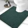 image:imageSmiry Luxury Chenille Bathroom Rugs 24x16 Extra Soft and Absorbent Shaggy Bath Mat Machine Washable NonSlip Plush Carpet Runner for Tub Shower and Floor Home Decor Accessories Sage GreenGreen