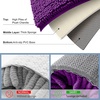 image:imageSmiry Luxury Chenille Bathroom Rugs 24x16 Extra Soft and Absorbent Shaggy Bath Mat Machine Washable NonSlip Plush Carpet Runner for Tub Shower and Floor Home Decor Accessories Sage GreenViolet