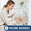 image:imageSmiry Luxury Chenille Bathroom Rugs 24x16 Extra Soft and Absorbent Shaggy Bath Mat Machine Washable NonSlip Plush Carpet Runner for Tub Shower and Floor Home Decor Accessories Sage GreenSand