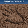 image:imageSmiry Luxury Chenille Bathroom Rugs 24x16 Extra Soft and Absorbent Shaggy Bath Mat Machine Washable NonSlip Plush Carpet Runner for Tub Shower and Floor Home Decor Accessories Sage GreenMocha