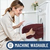 image:imageSmiry Luxury Chenille Bathroom Rugs 24x16 Extra Soft and Absorbent Shaggy Bath Mat Machine Washable NonSlip Plush Carpet Runner for Tub Shower and Floor Home Decor Accessories Caramel Red