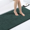 image:imageSmiry Luxury Chenille Bathroom Rugs 24x16 Extra Soft and Absorbent Shaggy Bath Mat Machine Washable NonSlip Plush Carpet Runner for Tub Shower and Floor Home Decor Accessories Sage GreenGreen