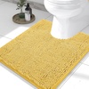 image:imageSmiry Luxury Chenille Bathroom Rugs 24x16 Extra Soft and Absorbent Shaggy Bath Mat Machine Washable NonSlip Plush Carpet Runner for Tub Shower and Floor Home Decor Accessories Sage GreenYellow