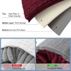 image:imageSmiry Luxury Chenille Bathroom Rugs 24x16 Extra Soft and Absorbent Shaggy Bath Mat Machine Washable NonSlip Plush Carpet Runner for Tub Shower and Floor Home Decor Accessories Sage GreenBurgundy