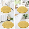 image:imageSmiry Luxury Chenille Bathroom Rugs 24x16 Extra Soft and Absorbent Shaggy Bath Mat Machine Washable NonSlip Plush Carpet Runner for Tub Shower and Floor Home Decor Accessories Sage GreenYellow