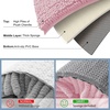 image:imageSmiry Luxury Chenille Bathroom Rugs 24x16 Extra Soft and Absorbent Shaggy Bath Mat Machine Washable NonSlip Plush Carpet Runner for Tub Shower and Floor Home Decor Accessories Sage GreenDusty Rose