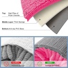 image:imageSmiry Luxury Chenille Bathroom Rugs 24x16 Extra Soft and Absorbent Shaggy Bath Mat Machine Washable NonSlip Plush Carpet Runner for Tub Shower and Floor Home Decor Accessories Sage GreenHot Pink