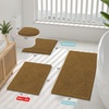 image:imageSmiry Luxury Chenille Bathroom Rugs 30x20 Extra Soft and Absorbent Shaggy Bath Mat Machine Washable NonSlip Plush Carpet Runner for Tub Shower and Floor Home Decor Accessories Clay