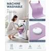 image:imageSmiry Toilet Rugs U Shaped 20x20 Non Slip Rubber Washable Bath Mat  Grey Low Pile Quick Dry Absorbent Bath Mat for Bathroom Floors Tub Sink Shower Outside Home Decor AccessoriesPurple